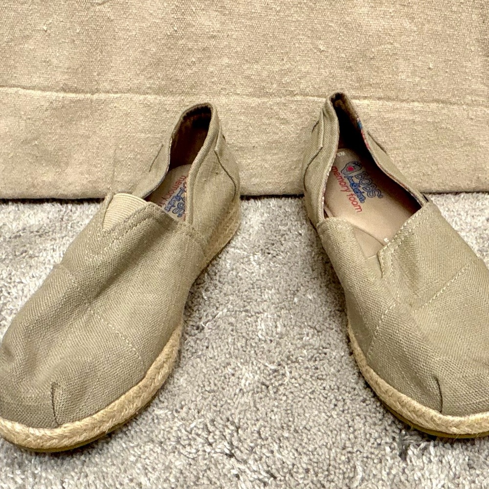 BOBS from Skechers Beige Slip-On Loafers